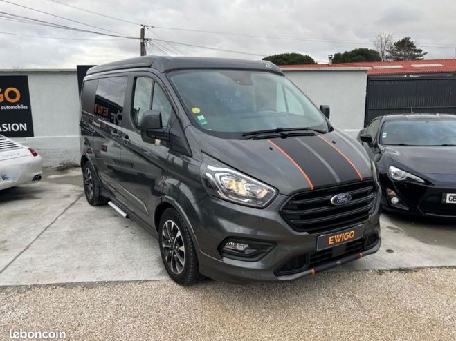 Ford Custom Transit PANAMA P10+ 170 ch BOITE AUTO 5  Gris de 2023