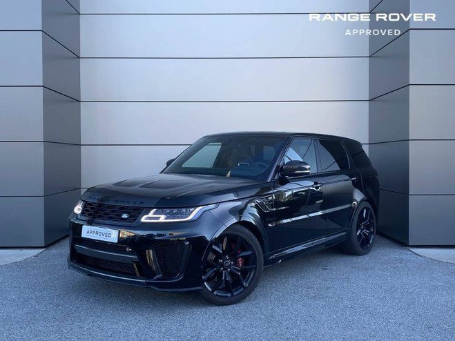 Cliquer pour voir la photo suivante Land rover Range Rover Sport 5.0 V8 S/C 575ch SVR Mark IX Santorini Black de 2022