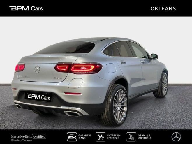 Mercedes GLC Coup 300 de 194+122ch AMG Line 4Matic 9 Argent High-tech Mtallis de 2021