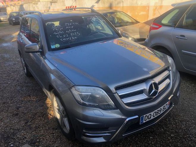 Mercedes Classe GLK Phase 2 220 CDi 2.1 CDI 16V DPF 4MATIC 7 GRIS de 2015