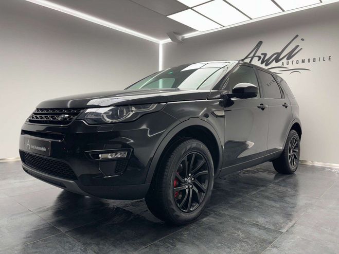 Land rover Discovery Sport 2.0 TD4 MERIDIAN TOIT PANO 1ER PRO Noir de 2018