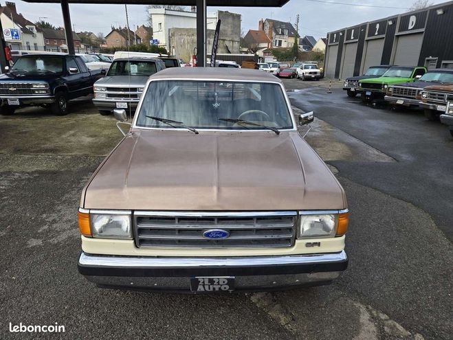 Ford F150 F F-150 5.0 V8 extended cab 5 places Beige de 1990