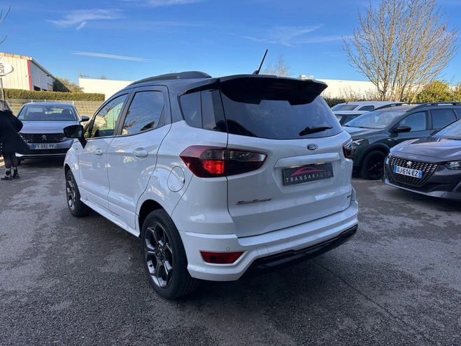 Ford Ecosport 1.0 EcoBoost 125ch SS BOITE AUTO ST-Line Blanc de 2018