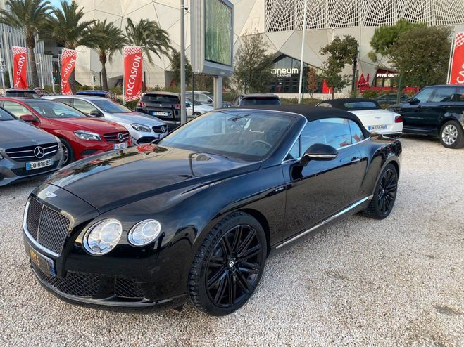 Bentley Continental GTC W12 SPEED Noir de 2013