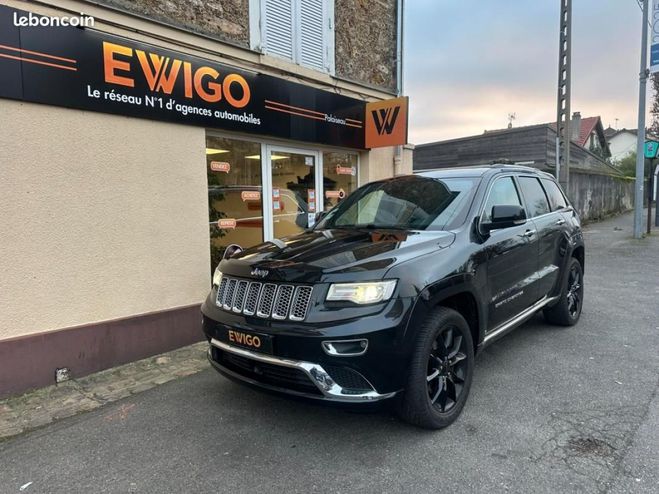 Jeep Grand Cherokee 3.0 CRD 250Ch SUMMIT 4X4 BVA TOUTES OPTI Noir de 2014