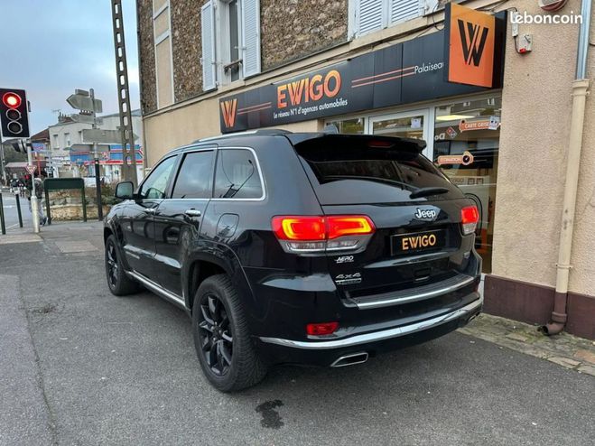 Jeep Grand Cherokee 3.0 CRD 250Ch SUMMIT 4X4 BVA TOUTES OPTI Noir de 2014