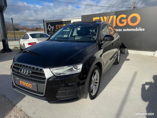 Audi Q3 2.0 TDI 150 ch AMBITION LUXE QUATTRO BVA Noir de 2016