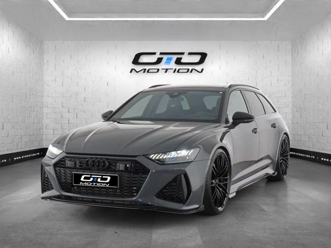 Cliquer pour voir la photo suivante Audi RS6 AVANT RS6-S ABT 720CH V8 4.0 TFSI Tiptro Gris foncé de 2023