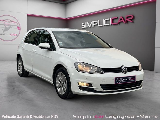 Volkswagen Golf 1.4 TSI 140ch BlueMotion Technology Conf Blanc de 2013