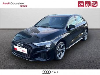  Voir détails -Audi A3 Sportback 40 TFSIe 204 S tronic 6 S Line à Bayonne (64)