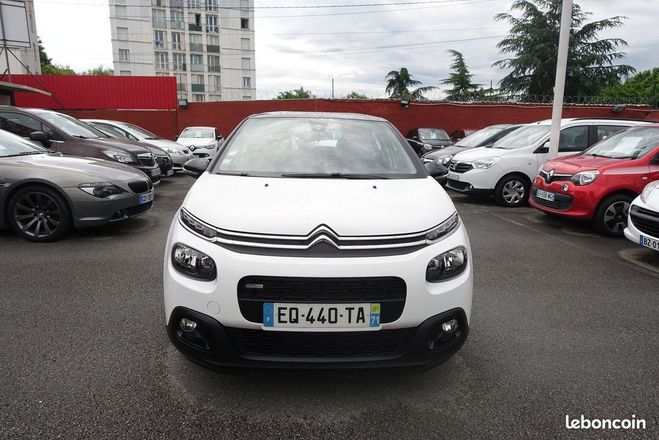 Citroen C3 PURETECH 82CH FEEL Blanc de 2017