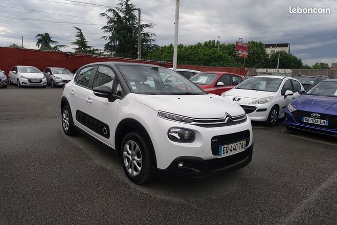 Citroen C3 PURETECH 82CH FEEL Blanc de 2017