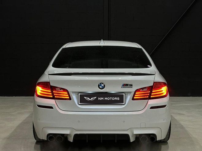 BMW M5 F10 Comptition dition 1/200 V8 600 CV Blanc Nacr de 2017
