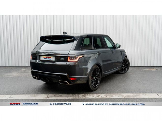 Land rover Range Rover SPORT 2.0 P400e Hybride Rechargeable - A GRIS FONCE de 2018