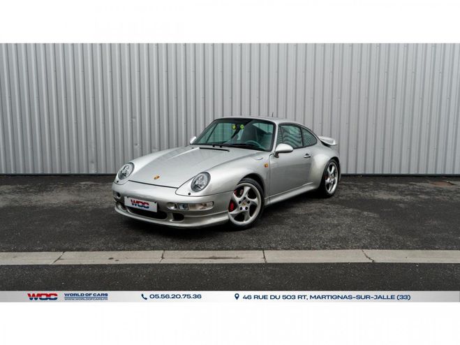 Porsche 911 TURBO KIT USINE XLC 3.6 450 CV ARCTIC SILVER de 1998