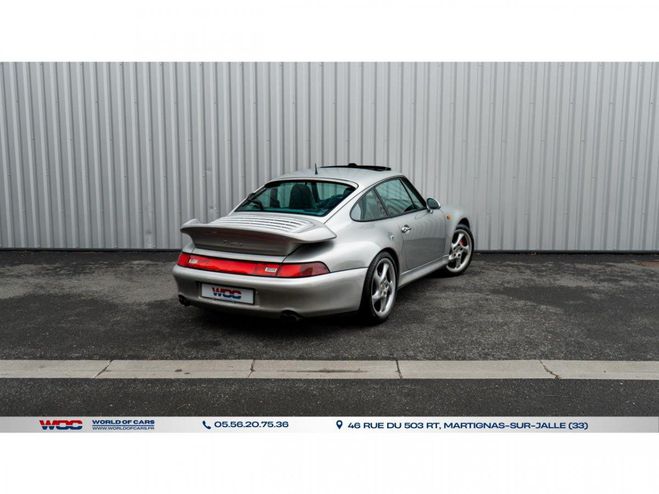 Porsche 911 TURBO KIT USINE XLC 3.6 450 CV ARCTIC SILVER de 1998