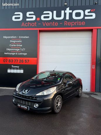  Voir détails -Peugeot 207 CC 1.6HDI. 110 CV cabriolet Clim auto si à Bischwiller (67)