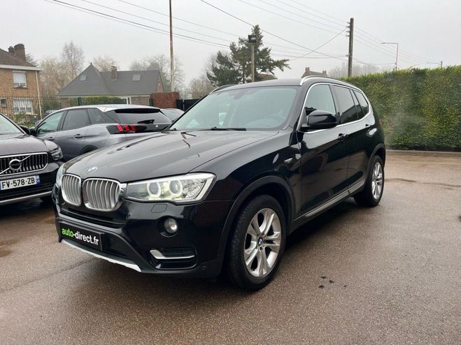 BMW X3 (F25) XDRIVE20D 190CH XLINE Noir de 2015