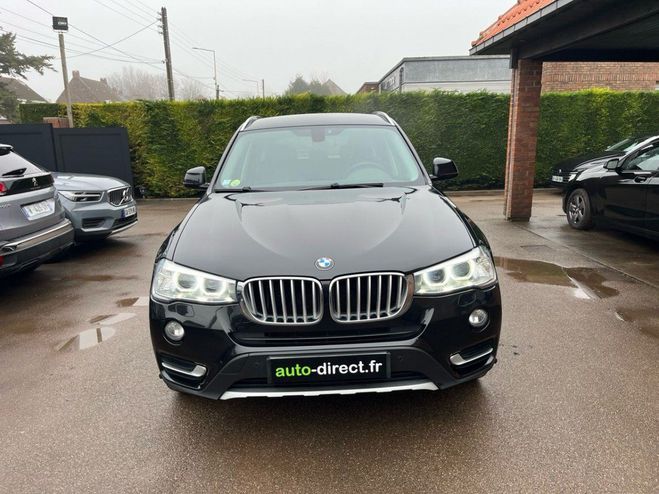 BMW X3 (F25) XDRIVE20D 190CH XLINE Noir de 2015