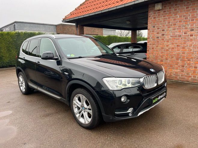 BMW X3 (F25) XDRIVE20D 190CH XLINE Noir de 2015