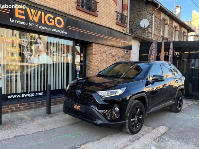 Toyota RAV 4 2.5 VVT-iE 218 CH Hybrid LOUNGE 2WD E-CV Noir de 2019