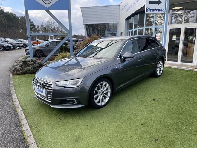 Audi A4 Avant 2.0 TDI 190CH BUSINESS LINE QUATTR Gris de 2017