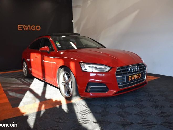 Audi A5 Sportback 2.0 40 TDI 190ch AVUS S-TRONIC Rouge de 2019