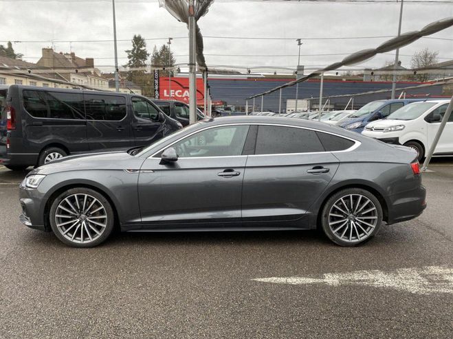 Audi A5 Sportback II 40 TDI 190 S LINE QUATTRO S Gris Daytona de 2017