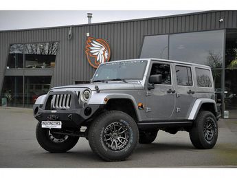  Voir détails -Jeep Wrangler 3.6i - BVA 2017 Unlimited Sahara PHASE 2 à Coignires (78)