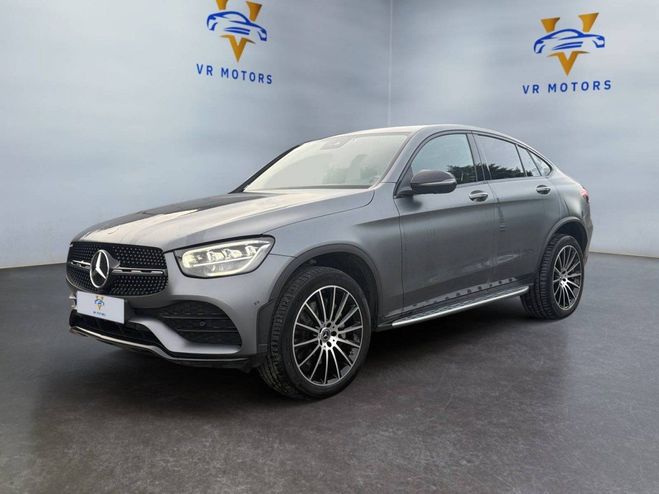 Mercedes GLC 300 diesel Hybride 194 + 122 ch AMG Line GRIS de 2022