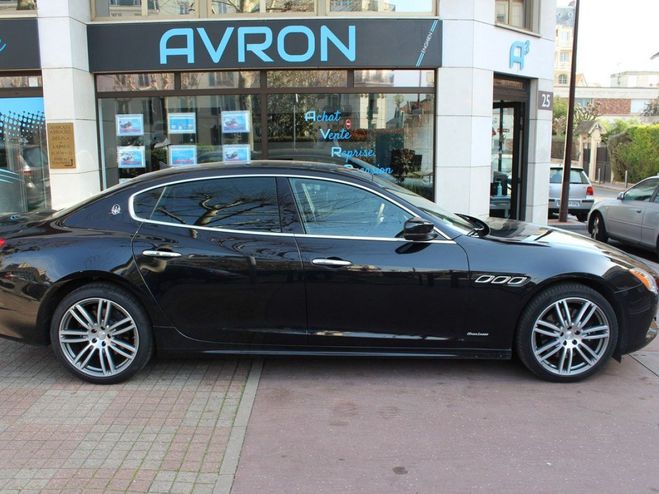 Maserati Quattroporte 275ch 3.0 V6TURBO GRANSPORT Noir Mtallis de 2019
