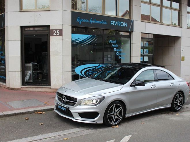 Mercedes Classe CLA (2) 220 D FASCINATION 7G-DCT AMG-LINE Gris Clair Mtallis de 2015