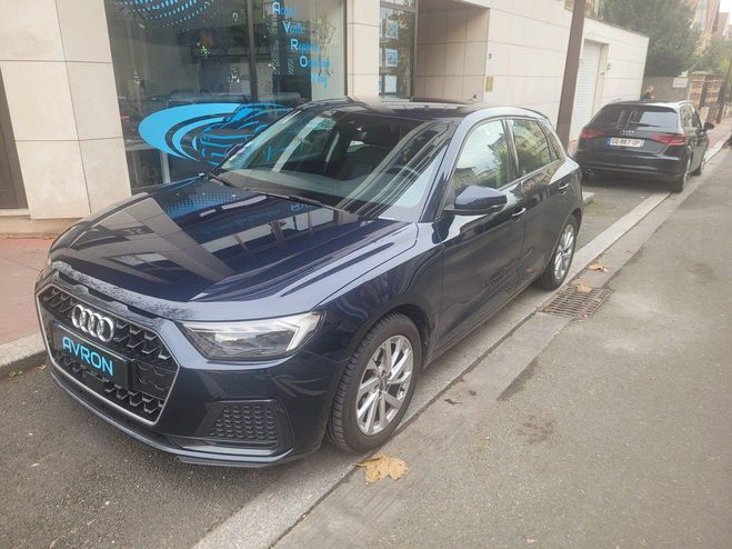 Audi A1 II 30 TFSI 116 DESIGN S TRONIC 7 Bleu Fonc Verni de 2019