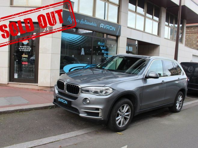 BMW X5 (F15) XDRIVE25D 231 LOUNGE BVA8 7PL Gris Fonc Mtallis de 2016