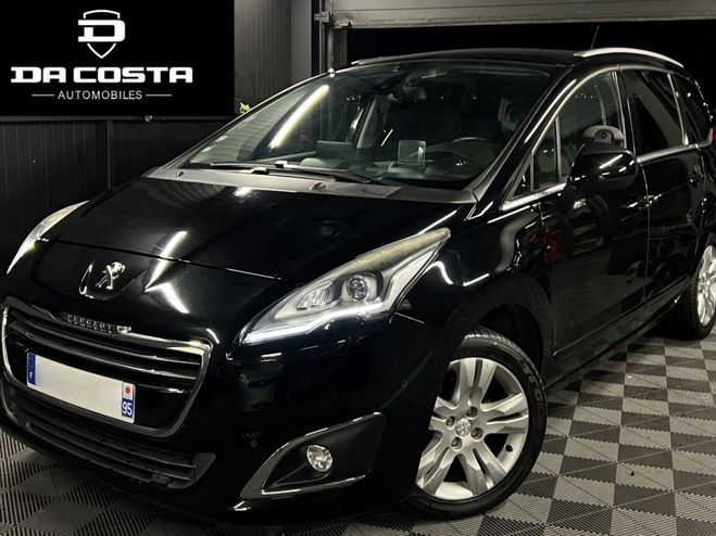 Peugeot 5008 PHASE 2 ALLURE 1.6 THP 165 Cv 7 PLACES B Noir de 2015