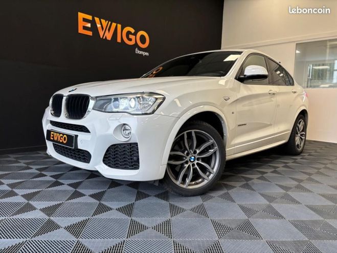BMW X4 2.0L 190ch M-SPORT XDRIVE BVA8 AFFICHAGE Blanc de 2015