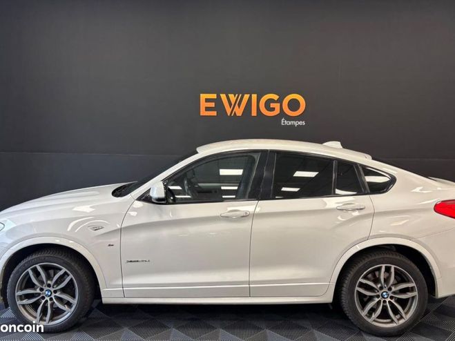 BMW X4 2.0L 190ch M-SPORT XDRIVE BVA8 AFFICHAGE Blanc de 2015