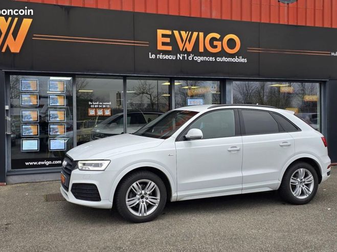 Audi Q3 2.0 TDI 150ch S line SIEGES CHAUFFANT Blanc de 2016