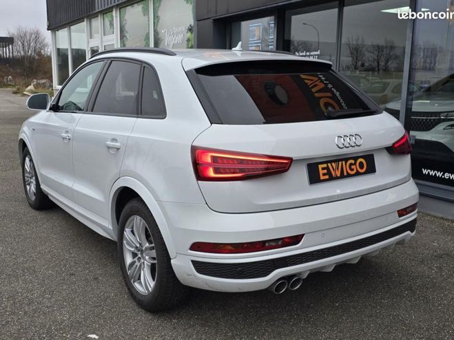 Audi Q3 2.0 TDI 150ch S line SIEGES CHAUFFANT Blanc de 2016