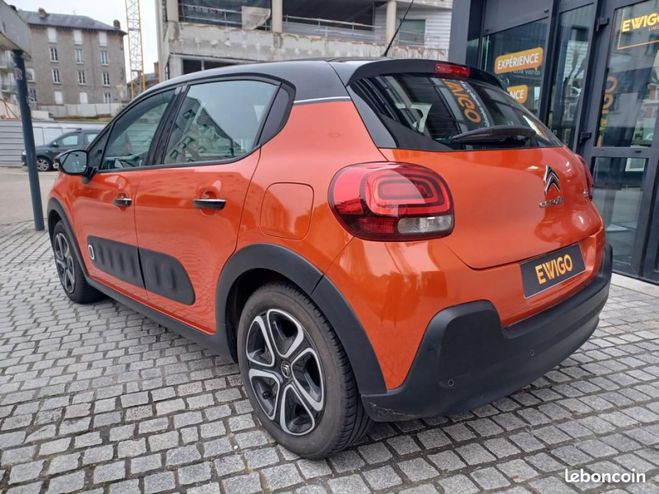 Citroen C3 Citron 1.2 80 CH SHINE DISTRI FAITE Orange de 2017