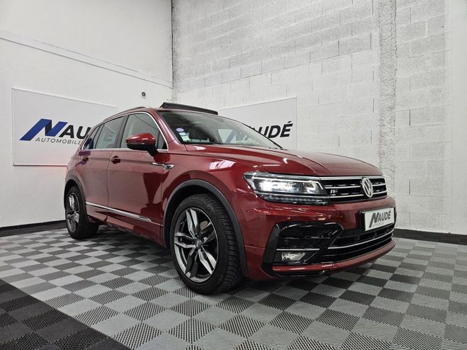 Volkswagen Tiguan 1.4 16V TSI 150 CH DSG 6 Carat R-Line Fl ROUGE de 2017