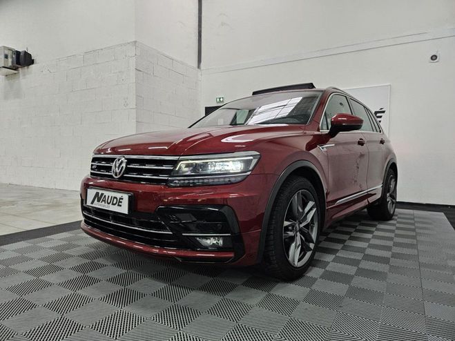 Volkswagen Tiguan 1.4 16V TSI 150 CH DSG 6 Carat R-Line Fl ROUGE de 2017