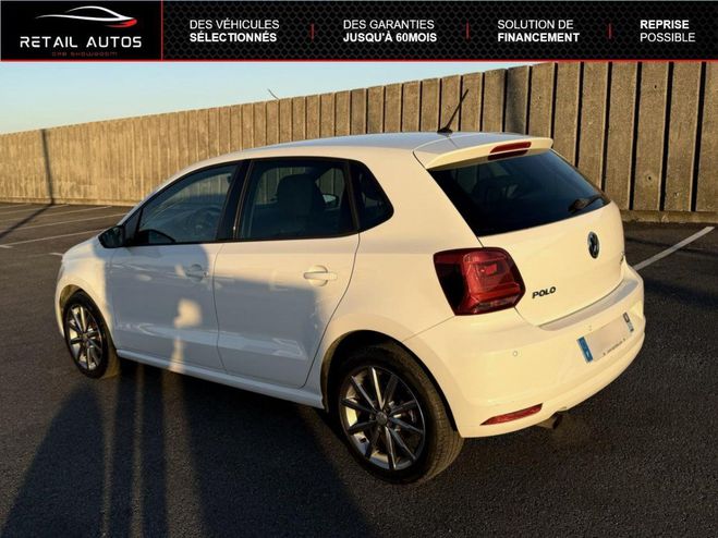 Volkswagen Polo 1.2 TSI 90ch Sportline 5p Blanc mtallis de 2014