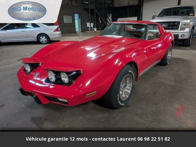 Chevrolet Corvette C3 l48 v8 1976 tout compris Rouge de 1976