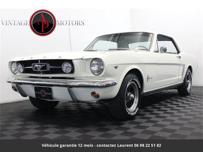 Ford Mustang 289 v8 1965 tout compris Blanc de 1965