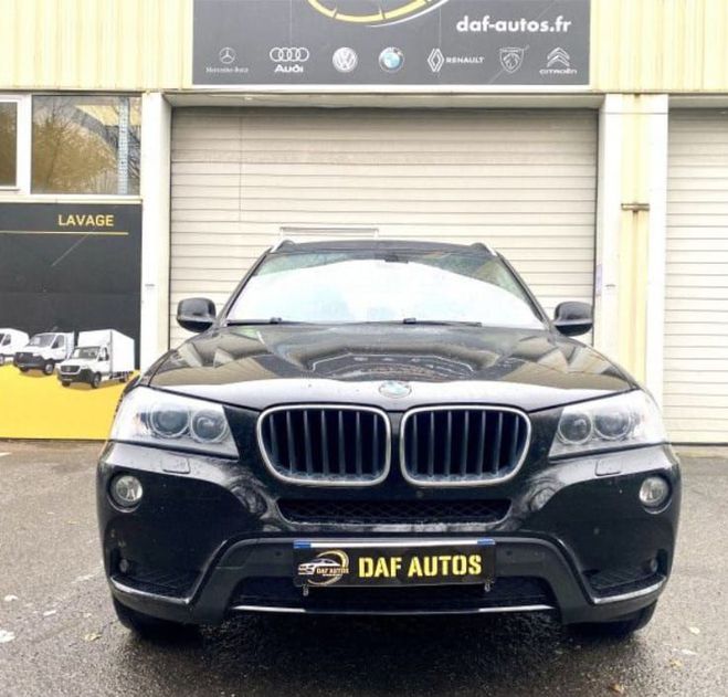 BMW X3 2.0 d 184ch Noir de 2013