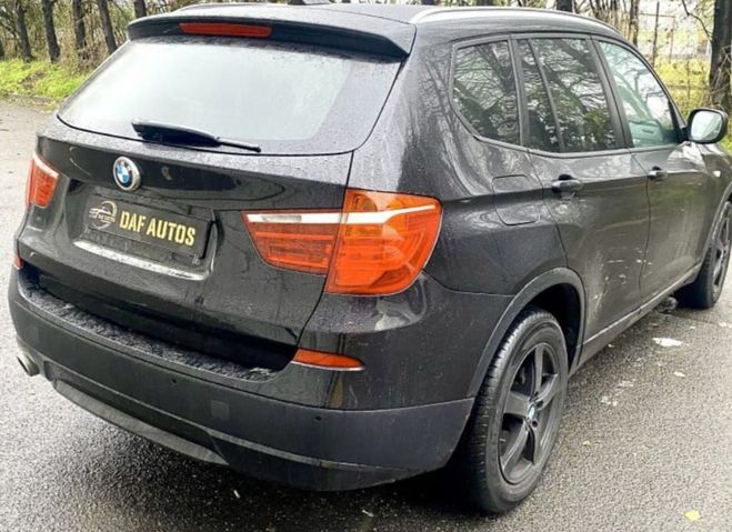 BMW X3 2.0 d 184ch Noir de 2013