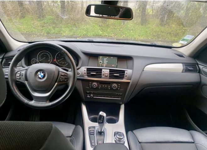 BMW X3 2.0 d 184ch Noir de 2013