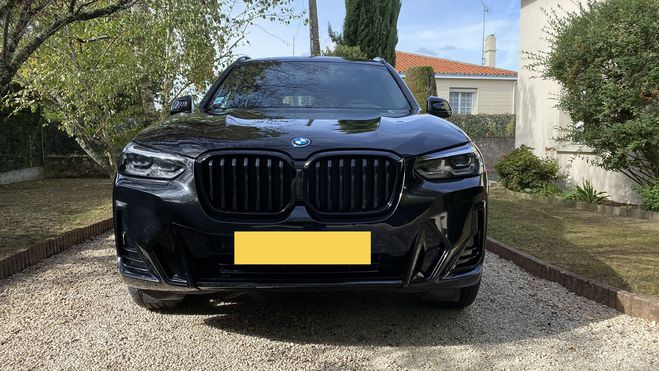 BMW X3 BVA XDRIVE 30E M SPORT HYBRIDE  Noir de 2022