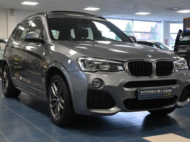 BMW X3 F25 LCI xDrive20d 190ch M Sport A Gris de 2017